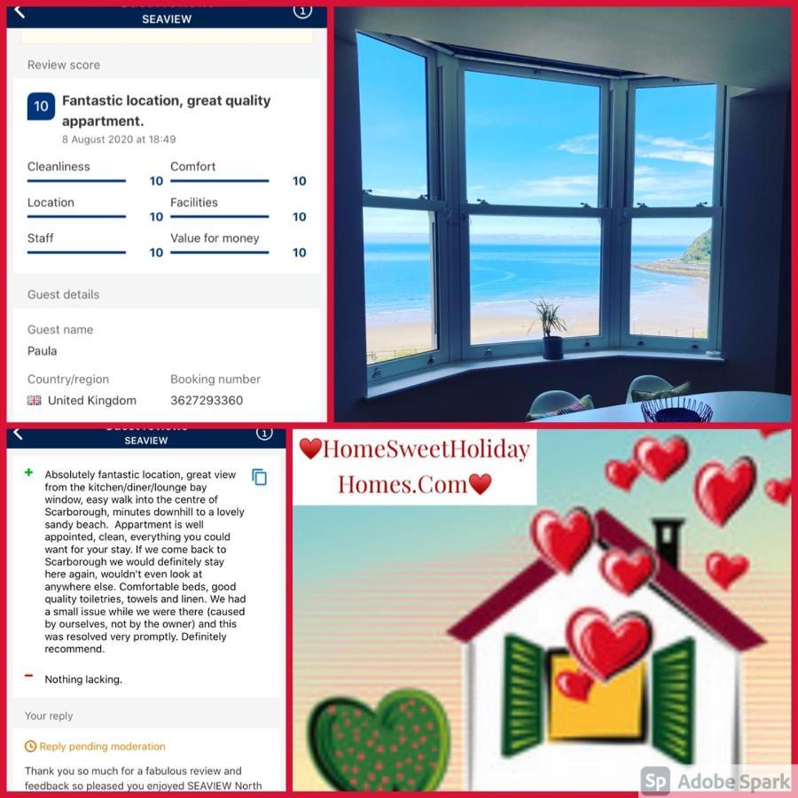 Seaview North Bay Holiday Home Apartment Scarborough Kültér fotó